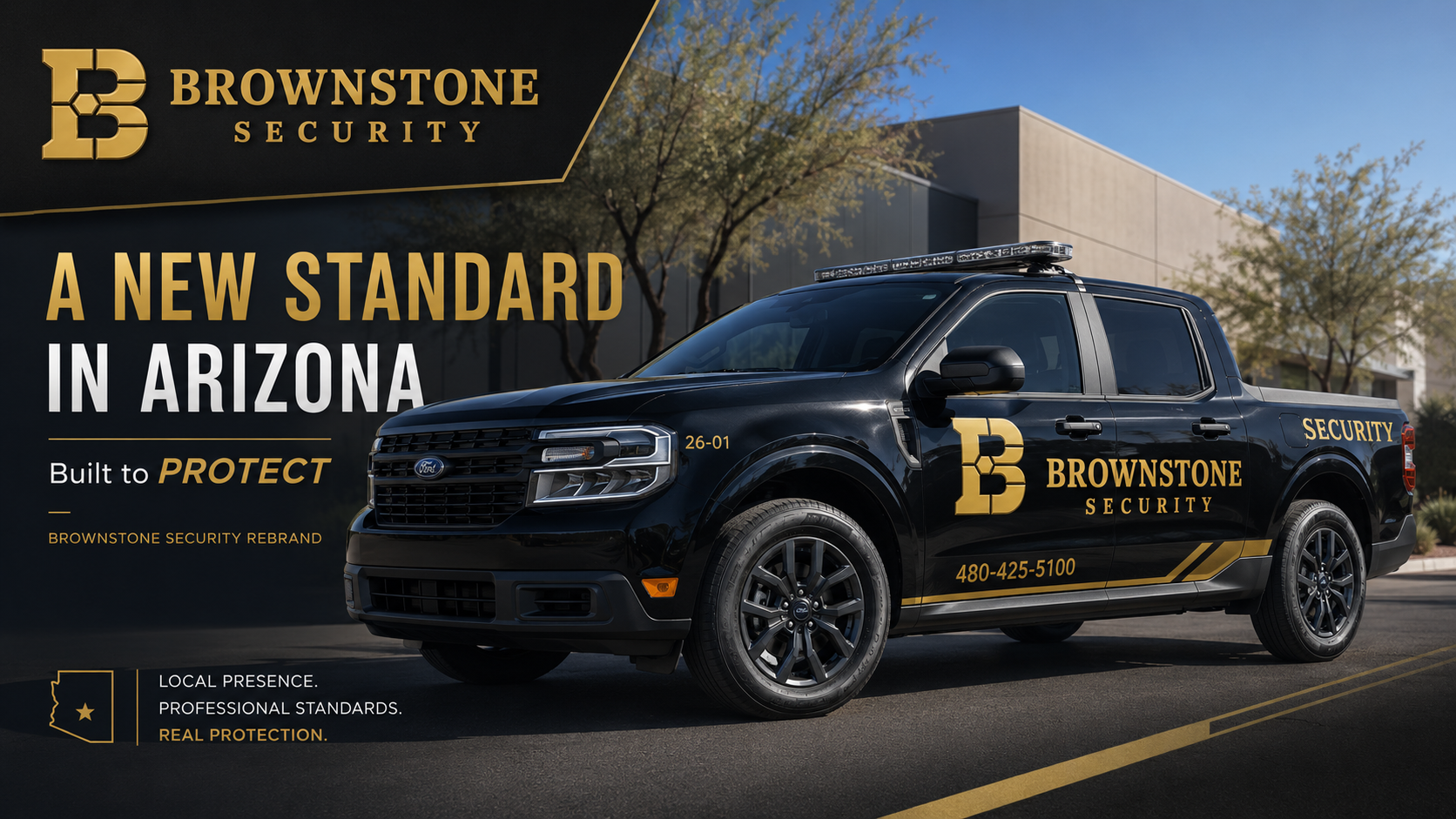 A New Standard in Arizona Brownstone Private Security Unveils a Brand Built to PROTECT